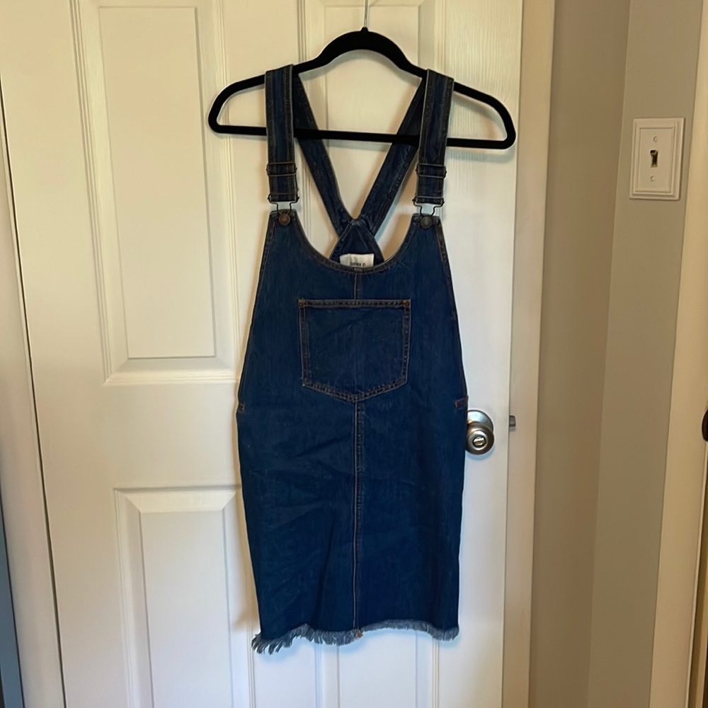 Forever 21 Denim Overall Dress
